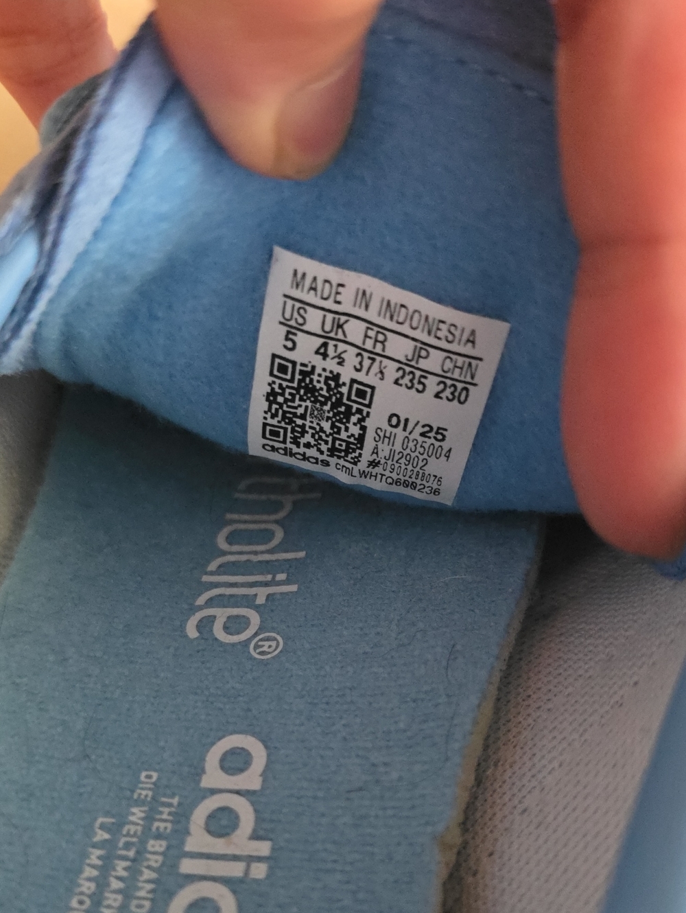 Adidas Spezial Originals Blue Cloud White Sneakers NEW - Picture 7 of 7